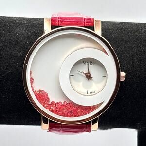 Gold & Pink Men's MxRe Watch